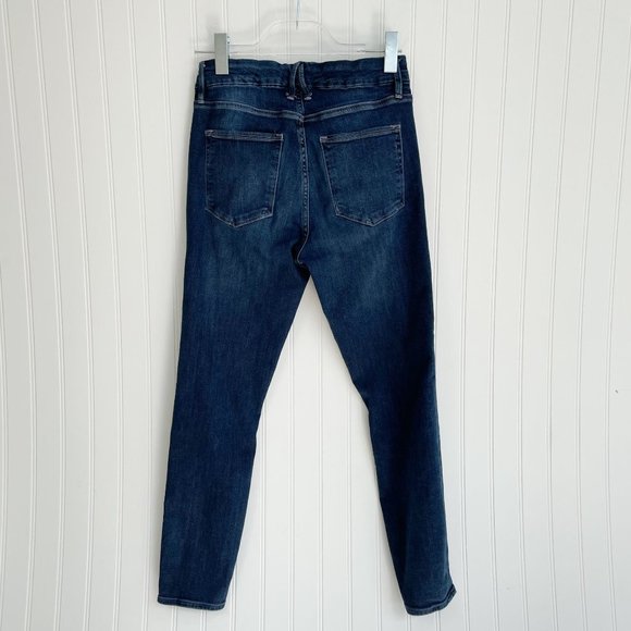 Good American Dark Blue Skinny Jeans - Picture 7 of 13